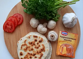 Домашние лепешки к перекусу