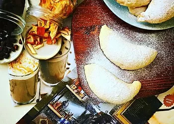 Сочники с бананово-творожной начинкой