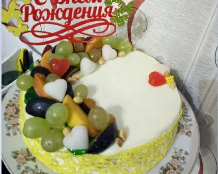 Фруктово-сырное наслаждение.