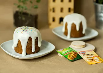 Кулич с финиками