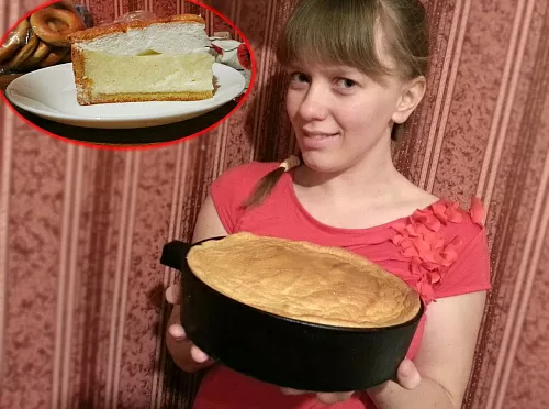 Фото рецепта Пирог Слезы ангела