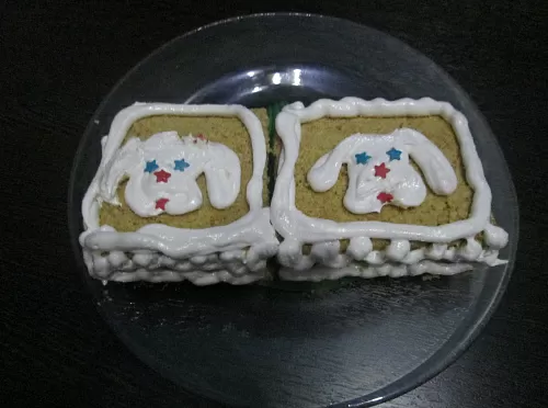 Фото рецепта Бисквитное пирожное