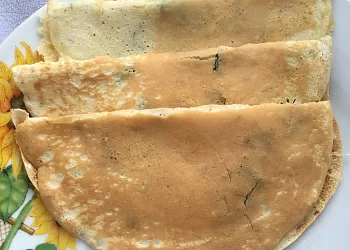Сырные лепешки с зеленью