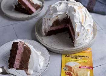 Торт-мороженое “Аляска”