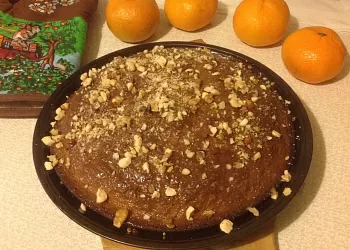 Пирог с чаем