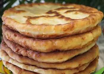 Лепёшки с сыром