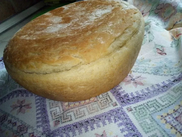 Хлеб на сковороде фото