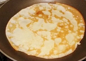 Блины из бутылки