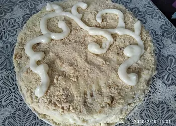 Быстрый торт на сковороде Перекус
