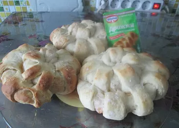 Цветочные пирожки