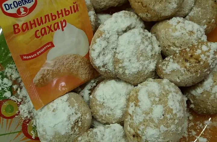 Печенье минутка без маргарина