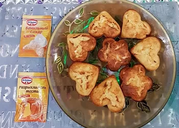 Фигурные сырники в духовке
