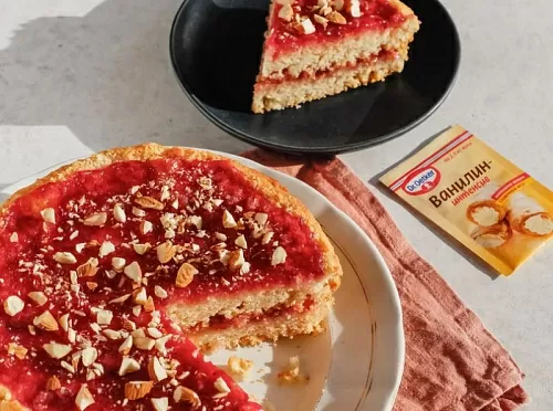 Фото рецепта Постный манник 