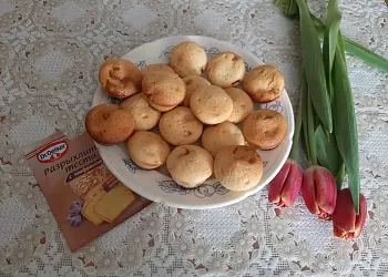 Кексы с мармеладом