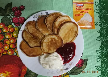 Оладушки с бананом