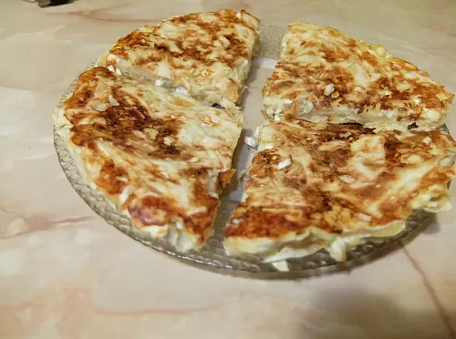 Фото рецепта Ленивый сырный пирог