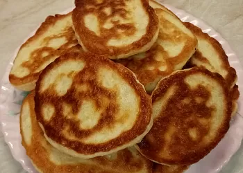 Оладьи на молоке