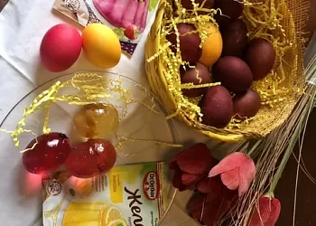 Желейные яйца к Светлому празднику Пасхи вместе с Dr.Bakers