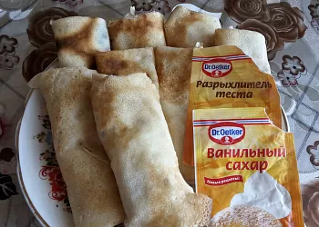 Блины на майонезе