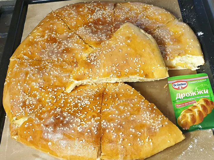 Осетинский пирог с картофелем и сыром  фото