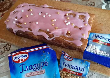 Кекс с глазурью Dr. Bakers