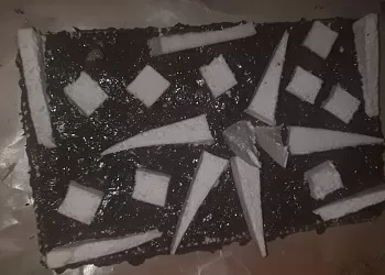 Вафельный тортик Абстракция 