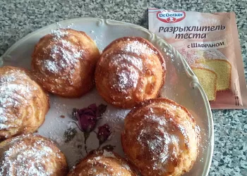 Творожные розочки