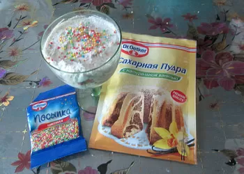 Творожный десерт