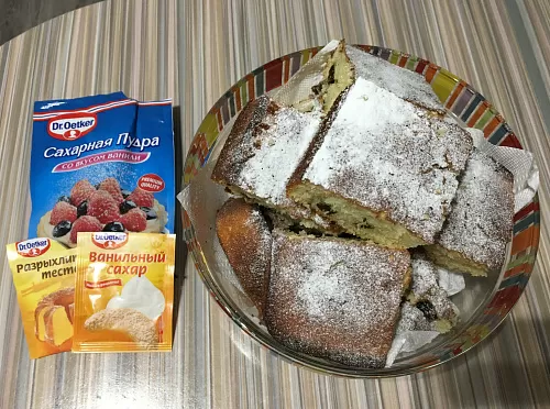 Фото рецепта Манник с черносливом