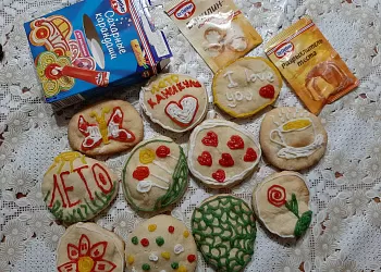 Молочные коржики