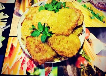 Драники с грибами