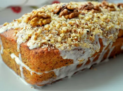 Фото рецепта Морковно-лимонный кекс - вкус осени!