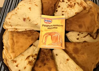 Блины на молоке и йогурте