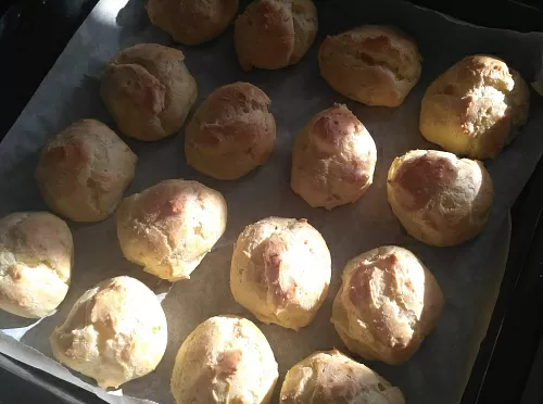 Фото рецепта Эклеры с лимонным вкусом