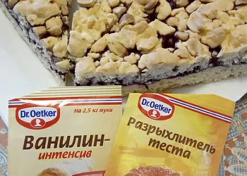 Вкуснейший пирог из песочного теста со смородинкой