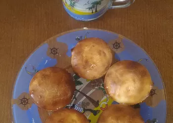 Несладкие кексы на кефире