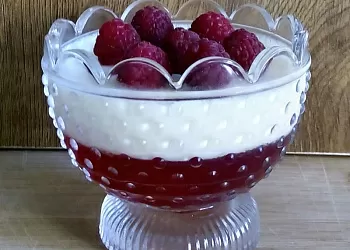 Желе двухслойное