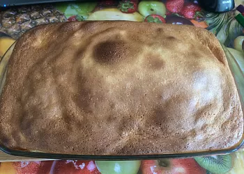 Шарлотка с яблоками