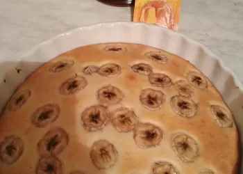 Кекс с бананом