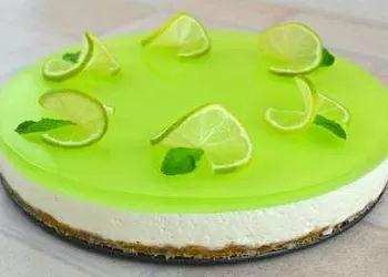Желейный торт с лаймом