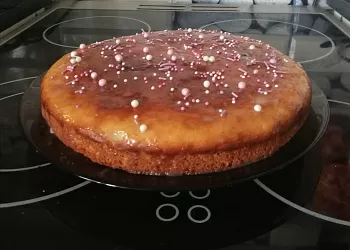 Кекс с глазурью