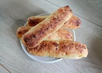 Ванильные палочки с творогом