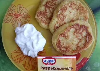 Оладушки из кабачков