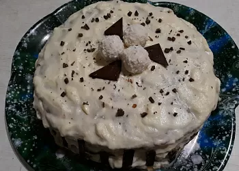 Торт с масляным кремом