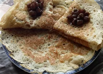 Блины дрожжевые на опаре