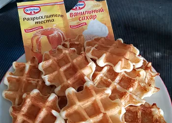 Вафли творожные низкокаллорийные