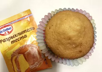 Кексы с фруктовым сюрпризом