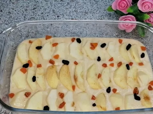 Фото рецепта Вкусный и лёгкий пирог с яблоками 