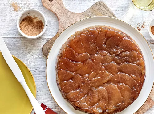 Фото рецепта Тарт Татен с яблоками