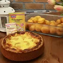 Абрикосовый пирог со сметанной заливкой